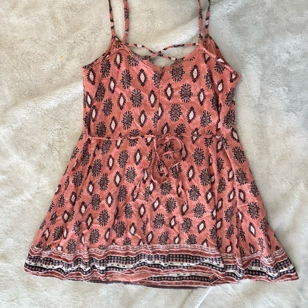 American Rag. Dress. Spaghetti straps. Mini. Babydoll. Size XS